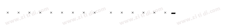 ArnhemTab Normal字体转换